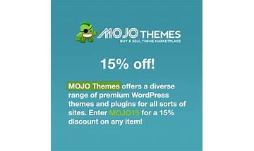 MOJO Themes Coupon Codes for January 2023– Get Upto 25% OFF